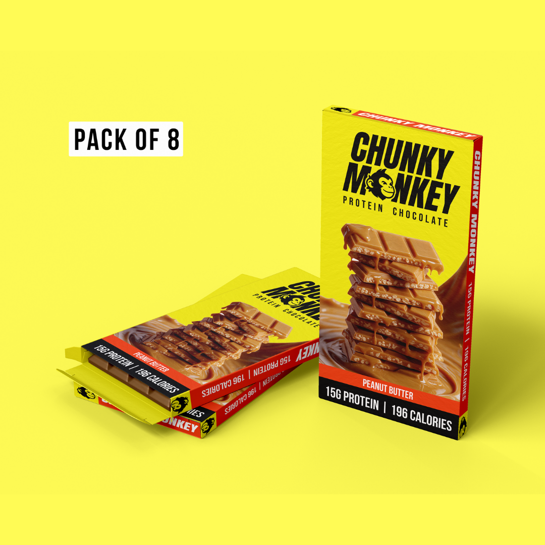 Chunky Monkey Protein Chocolate, 15g Protein — Peanut Butter