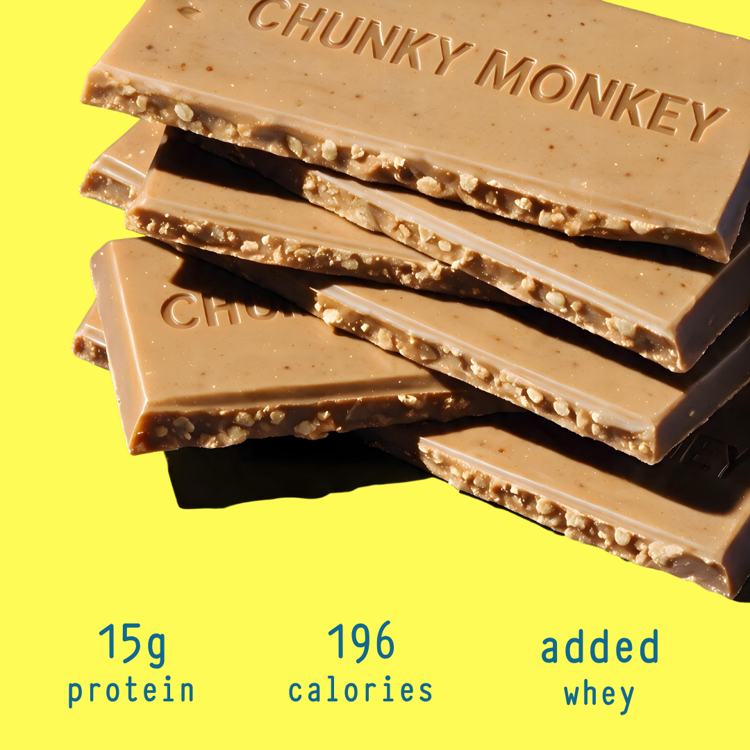 Chunky Monkey Protein Chocolate, 15g Protein — Assorted