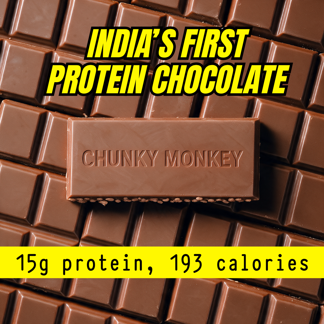 Chunky Monkey Protein Chocolate, 15g Protein — Milk Chocolate